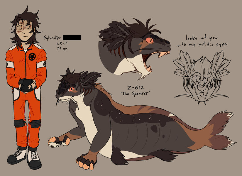 OC of my own (Pressure AU)