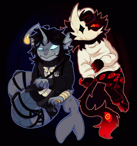 characters from Pressure and Regretevator