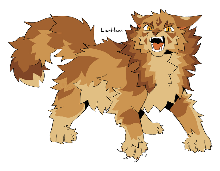 character from Warriors (design by me)